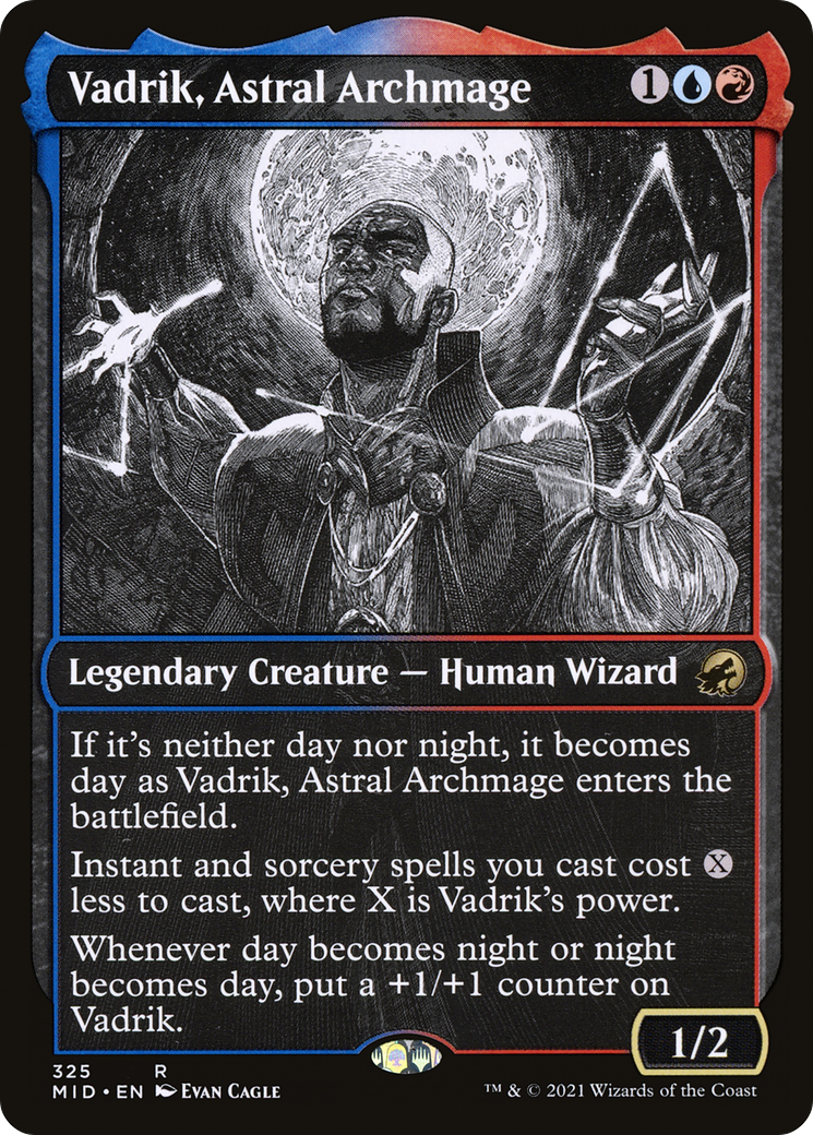 Vadrik, Astral Archmage (Showcase) (325) - Innistrad: Midnight Hunt