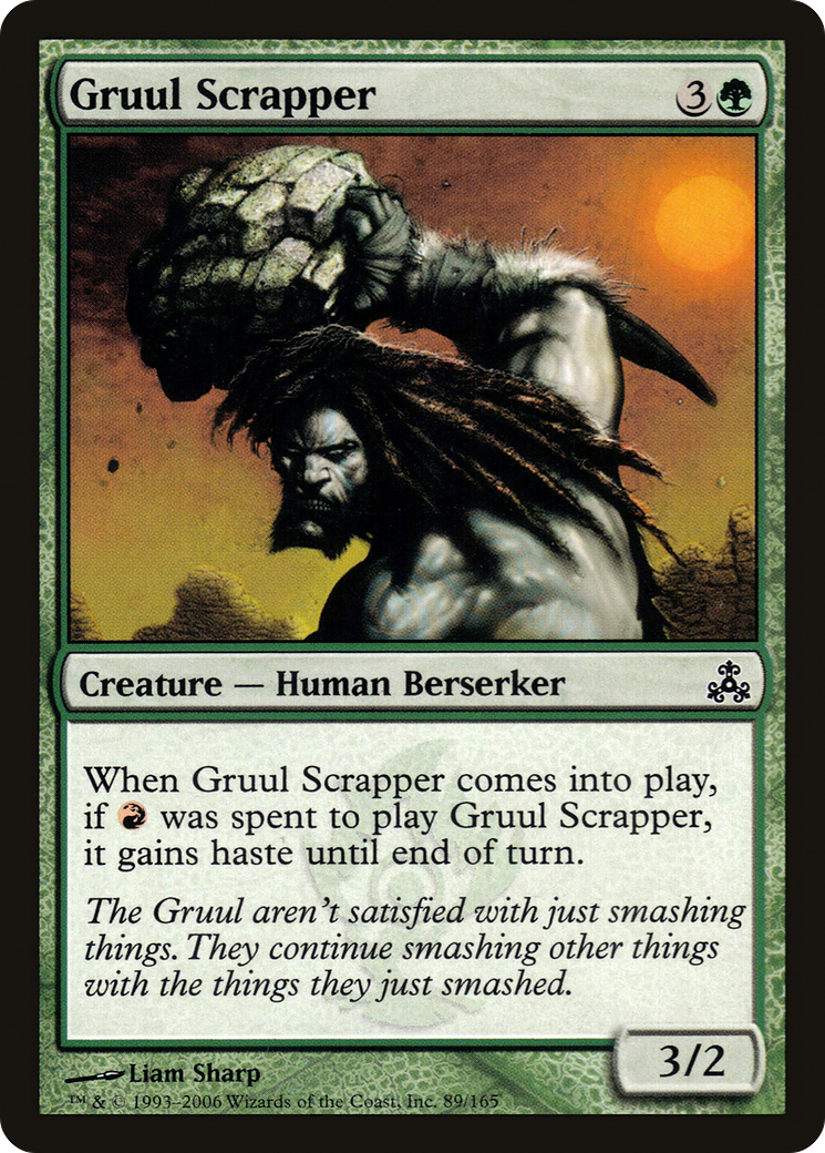 Gruul Scrapper (089) Foil - Guildpact