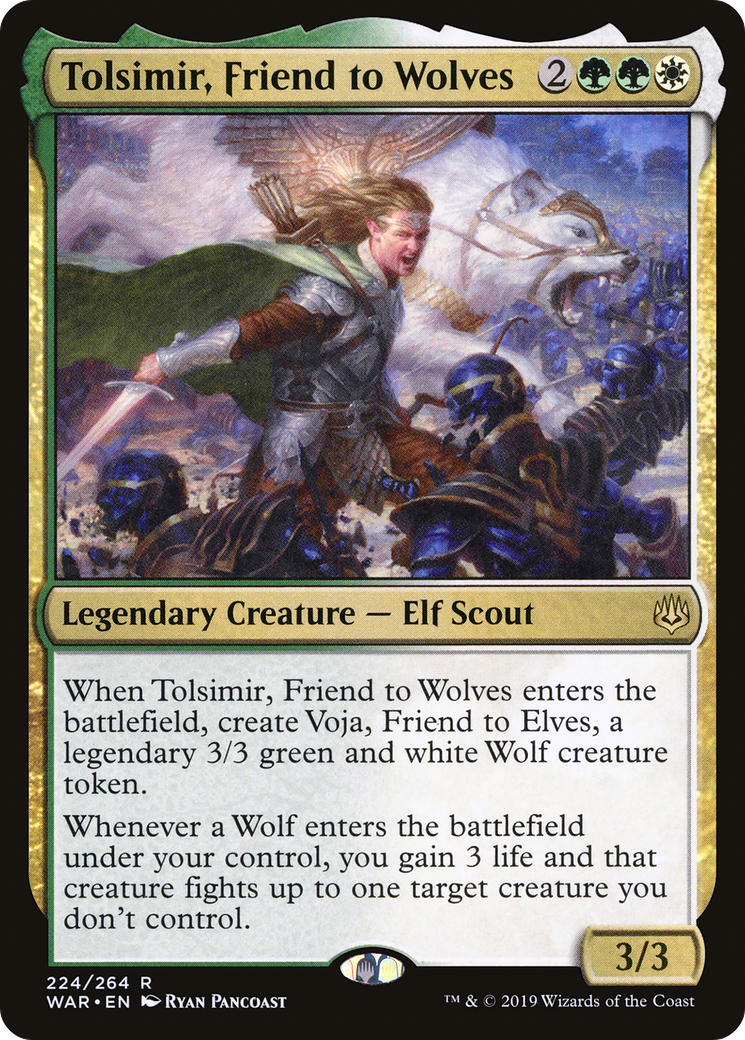 Tolsimir, Friend to Wolves (224) - War of the Spark