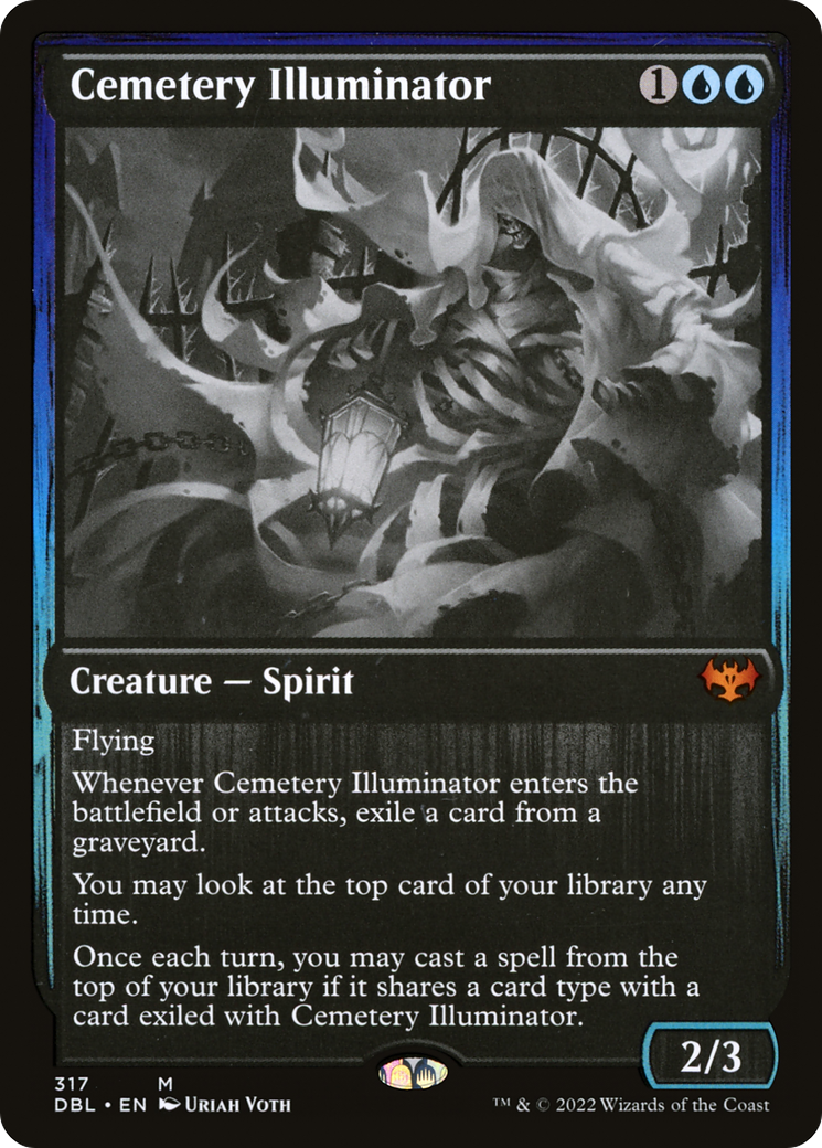 Cemetery Illuminator (317) Foil - Innistrad: Double Feature