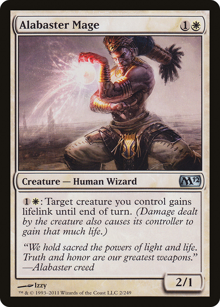 Alabaster Mage (002) - Magic 2012