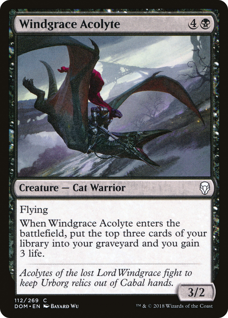 Windgrace Acolyte (112) - Dominaria