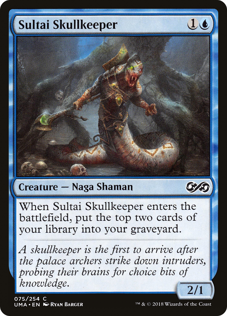 Sultai Skullkeeper (075) Foil - Ultimate Masters