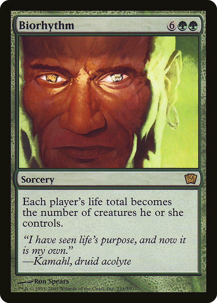 Biorhythm (231) Foil - Ninth Edition