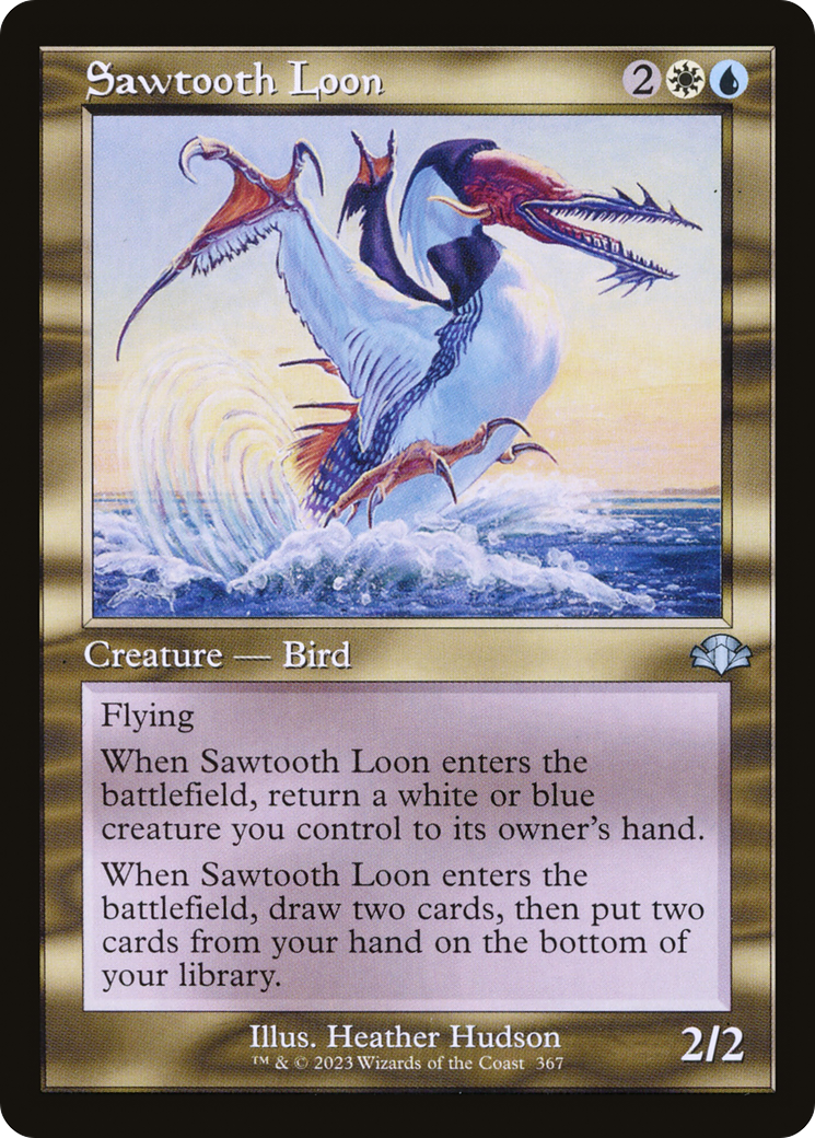 Sawtooth Loon (Retro) (367) - Dominaria Remastered