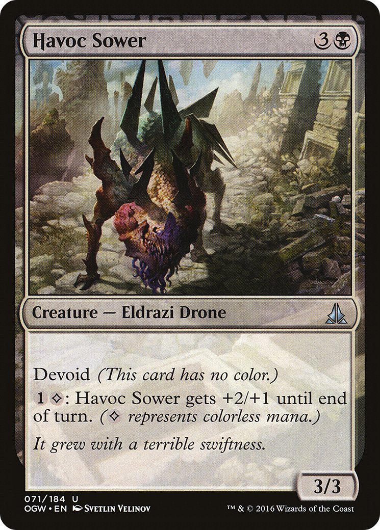 Havoc Sower (071) Foil - Oath of the Gatewatch