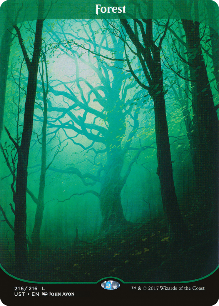 Forest (216) Foil - Unstable