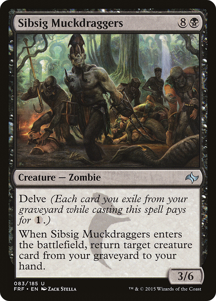 Sibsig Muckdraggers (083) Foil - Fate Reforged
