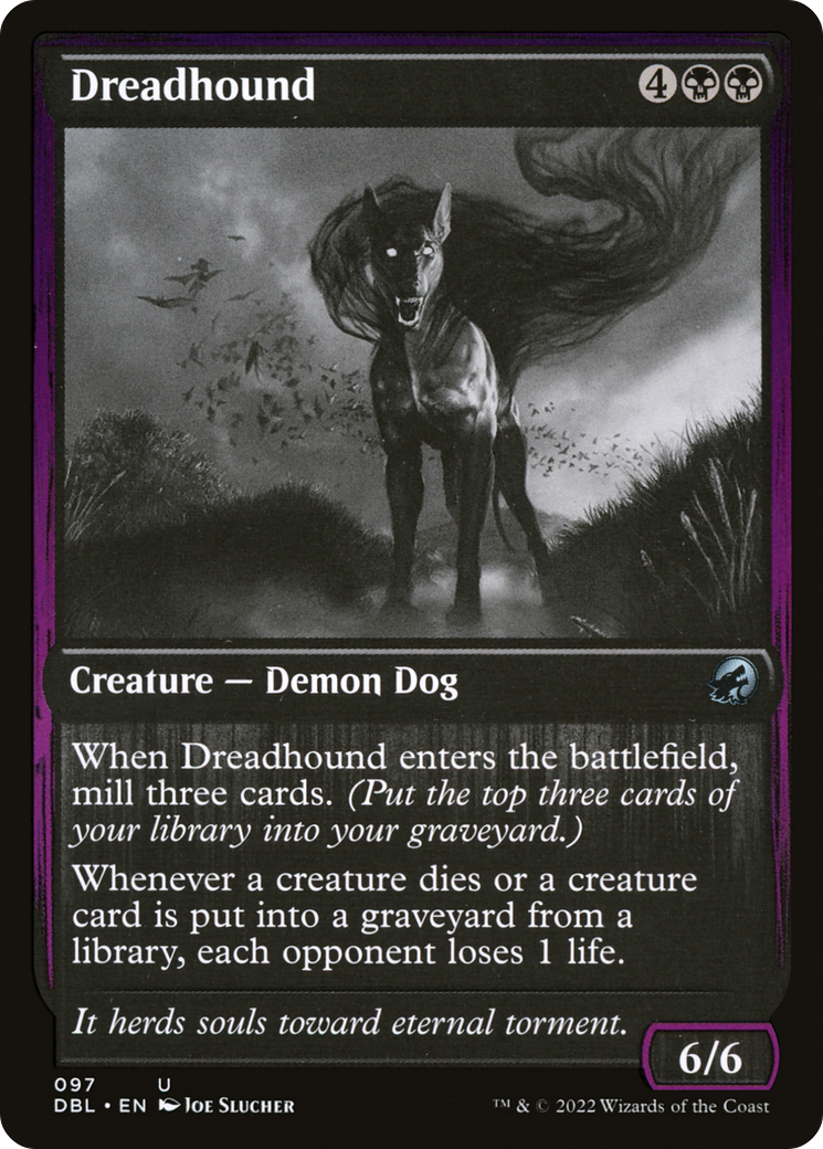 Dreadhound (097) Foil - Innistrad: Double Feature