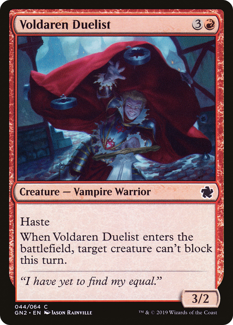 Voldaren Duelist (044) - Game Night 2019