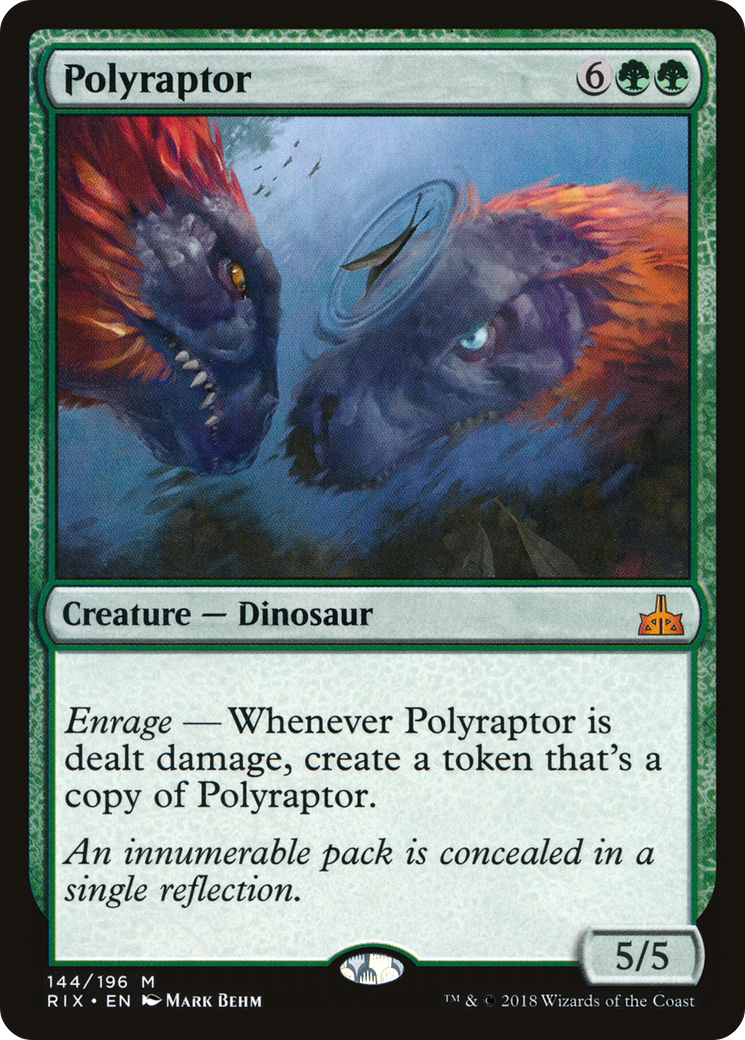 Polyraptor (144) - Rivals of Ixalan