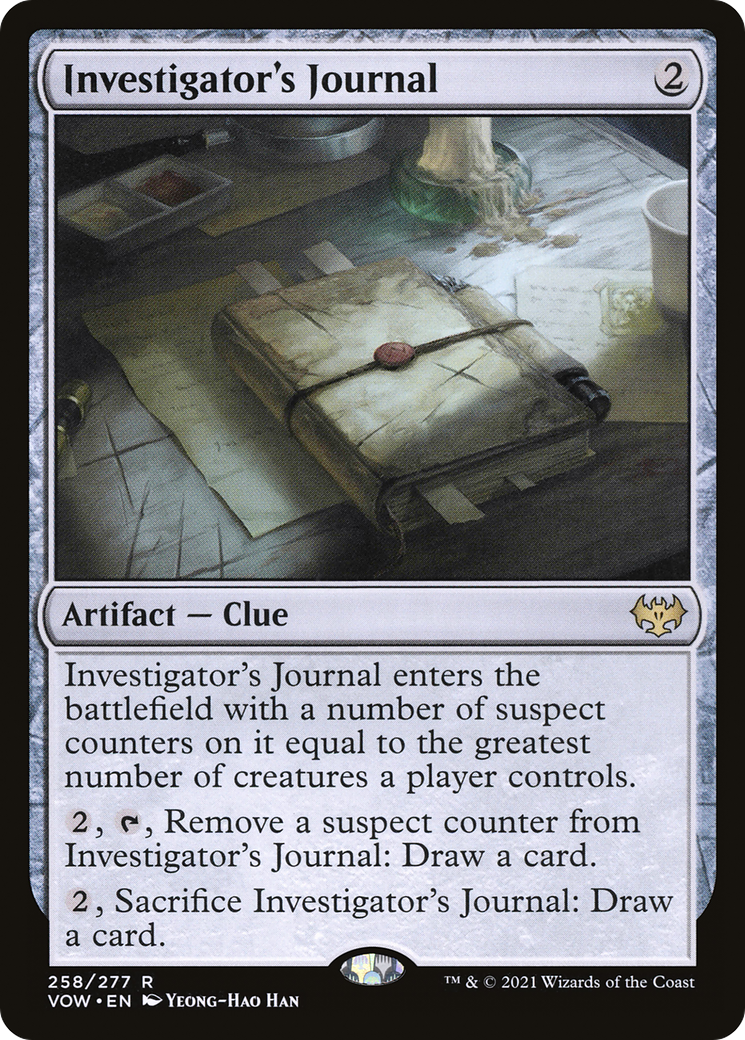 Investigator's Journal (258) - Innistrad: Crimson Vow