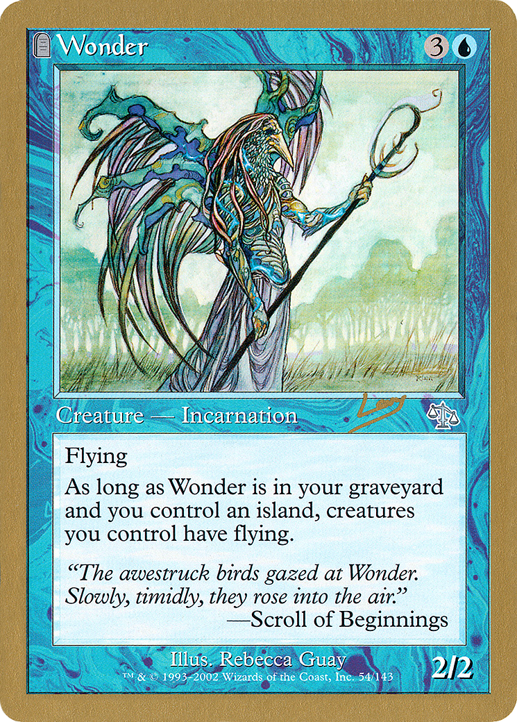 Wonder - 2002 Raphael Levy (JUD) (Retro) - World Championship Decks 2002