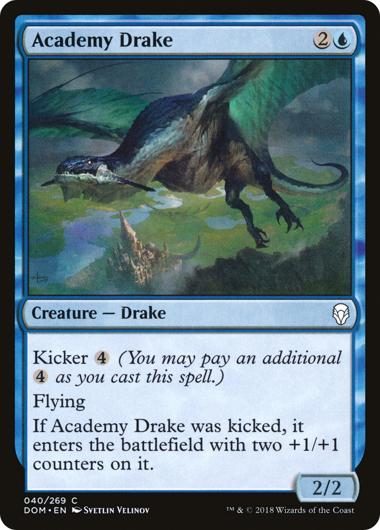 Academy Drake (040) Foil - Dominaria