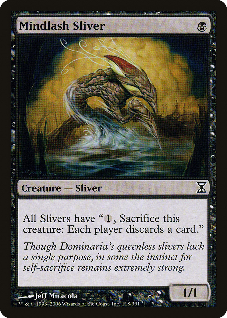 Mindlash Sliver (118) - Time Spiral