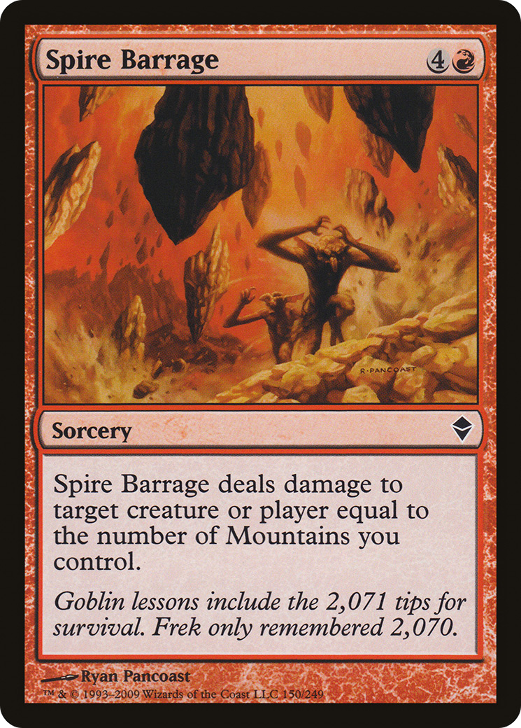 Spire Barrage (150) - Zendikar