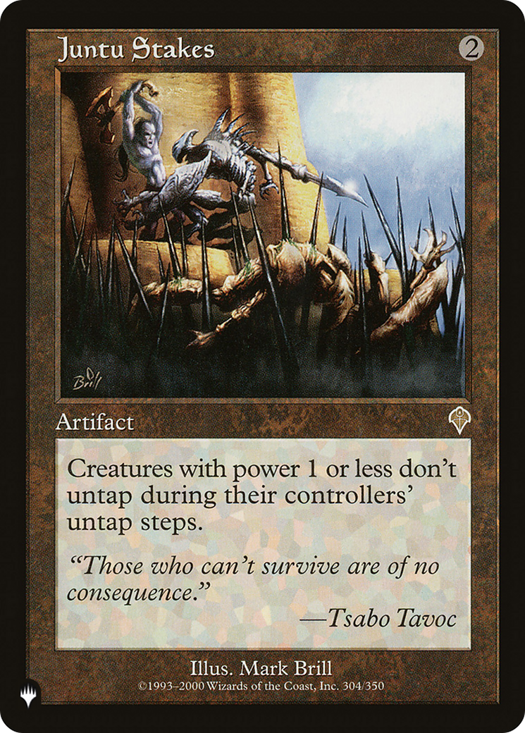 Juntu Stakes (Retro) (INV-304) - The List