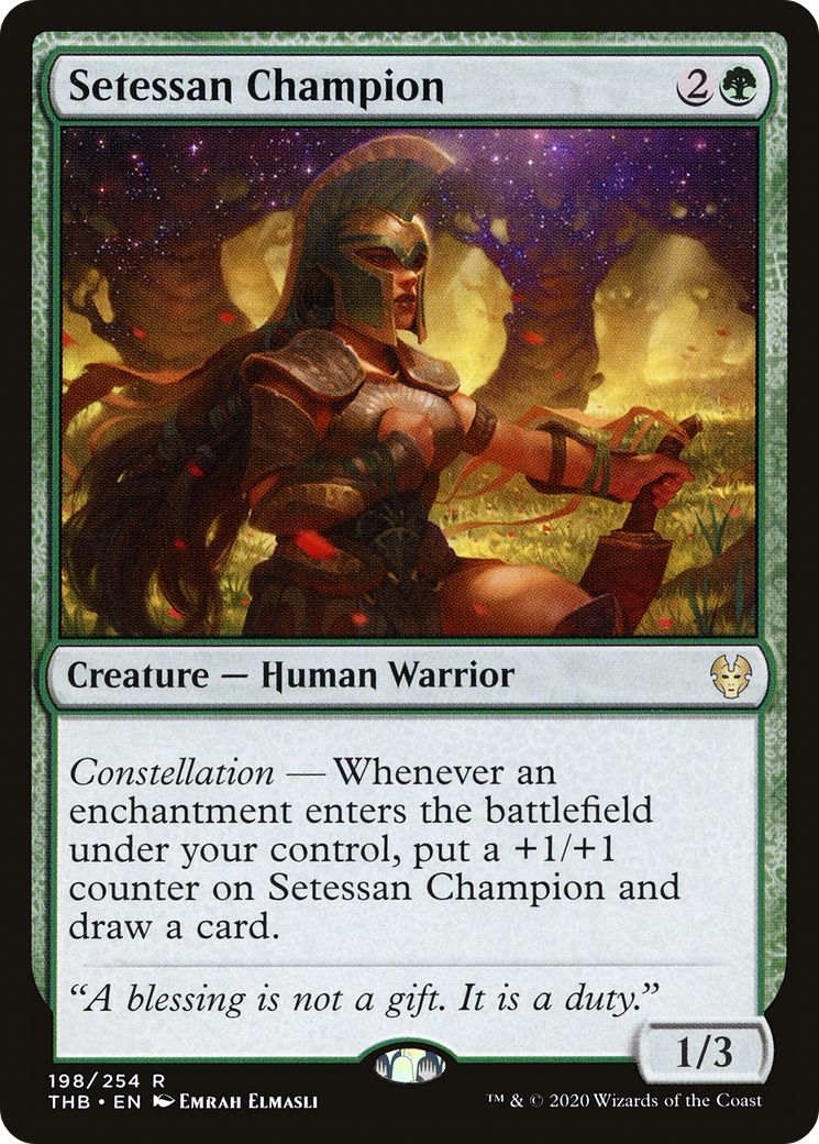 Setessan Champion (198) - Theros Beyond Death