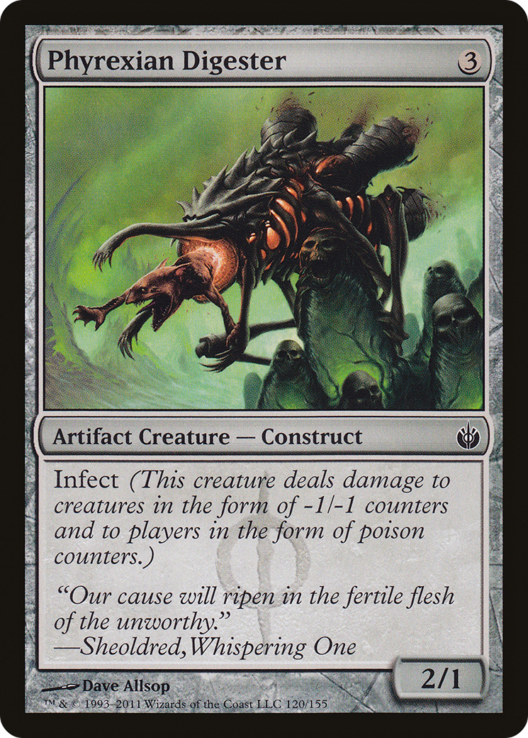 Phyrexian Digester (120) Foil - Mirrodin Besieged