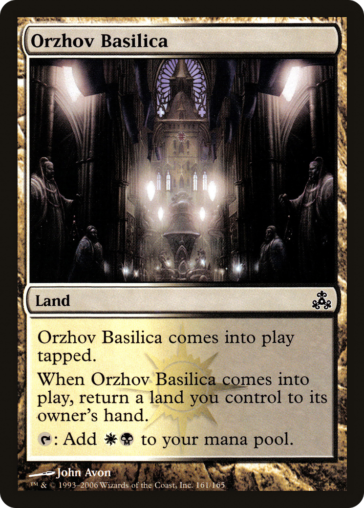 Orzhov Basilica (161) Foil - Guildpact
