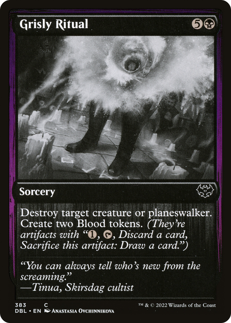 Grisly Ritual (383) - Innistrad: Double Feature