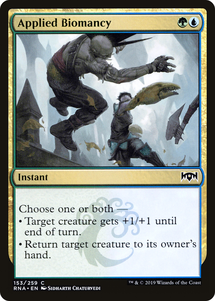 Applied Biomancy (153) Foil - Ravnica Allegiance