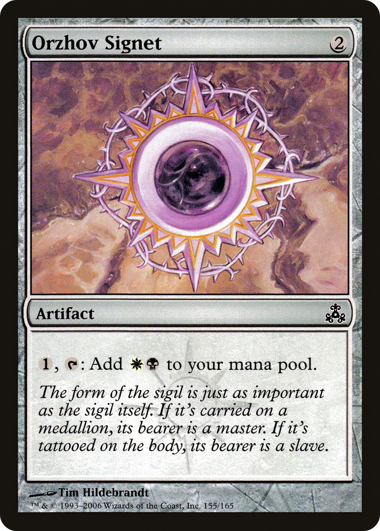 Orzhov Signet (155) - Guildpact