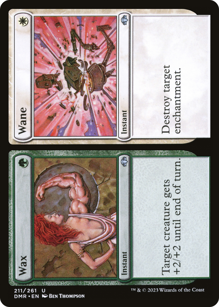 Wax // Wane (211) Foil - Dominaria Remastered