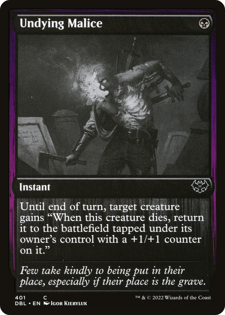 Undying Malice (401) - Innistrad: Double Feature