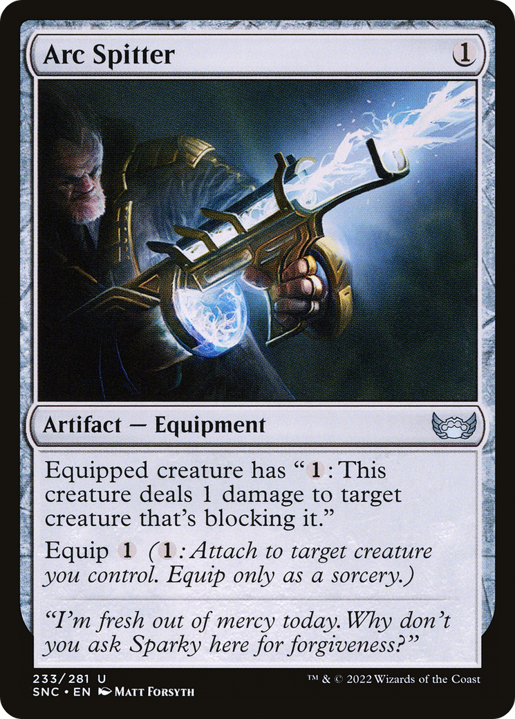 Arc Spitter (233) Foil - Streets of New Capenna