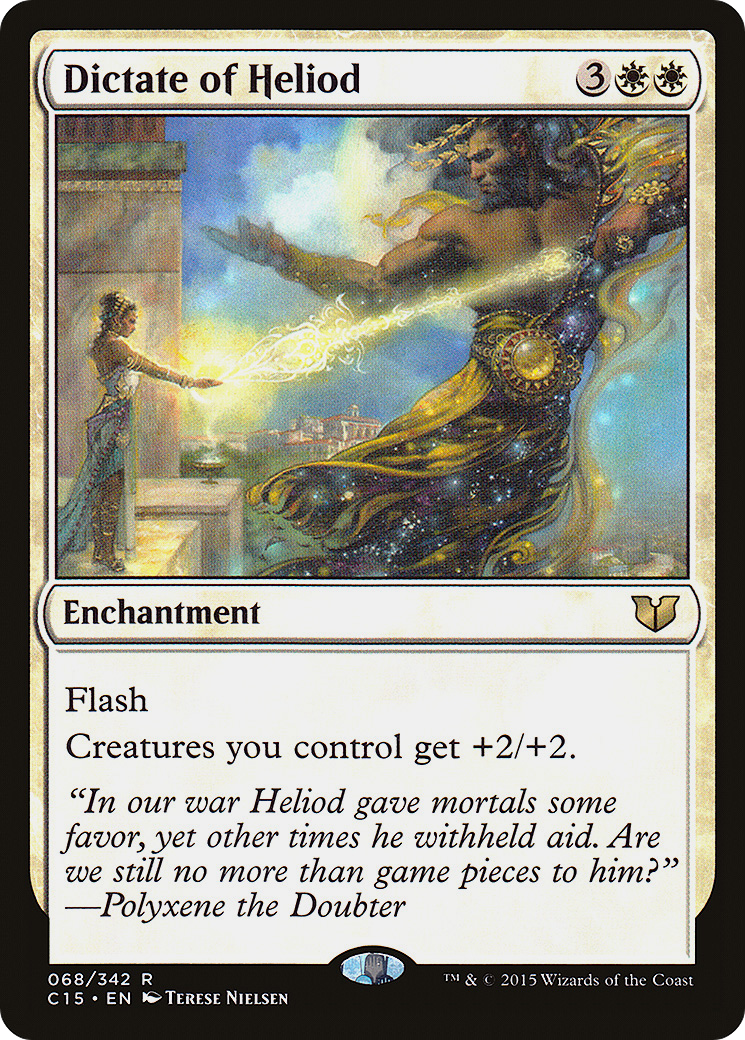 Dictate of Heliod (068) - Commander 2015