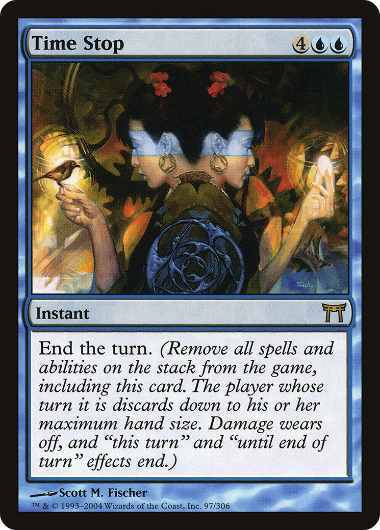 Time Stop (097) Foil - Champions of Kamigawa