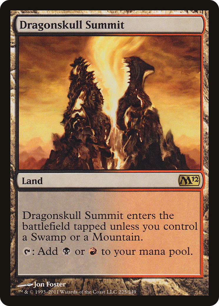 Dragonskull Summit (225) Foil - Magic 2012