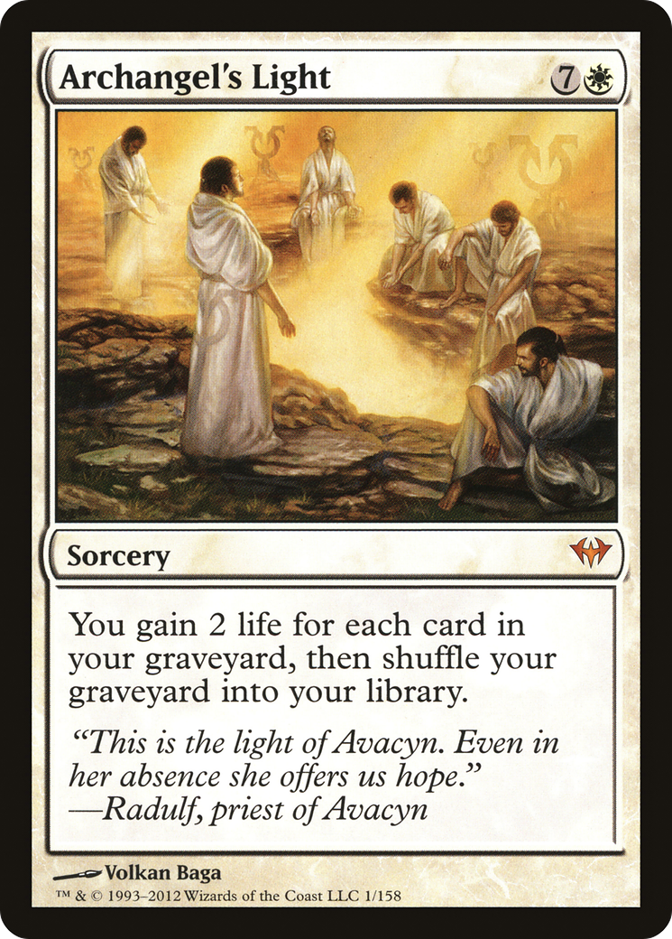 Archangel's Light (001) Foil - Dark Ascension
