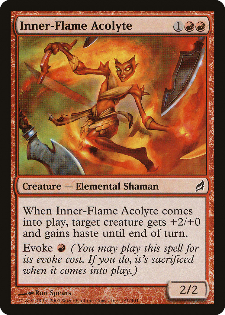 Inner-Flame Acolyte (181) - Lorwyn