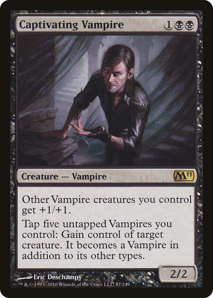 Captivating Vampire (087) Foil - Magic 2011