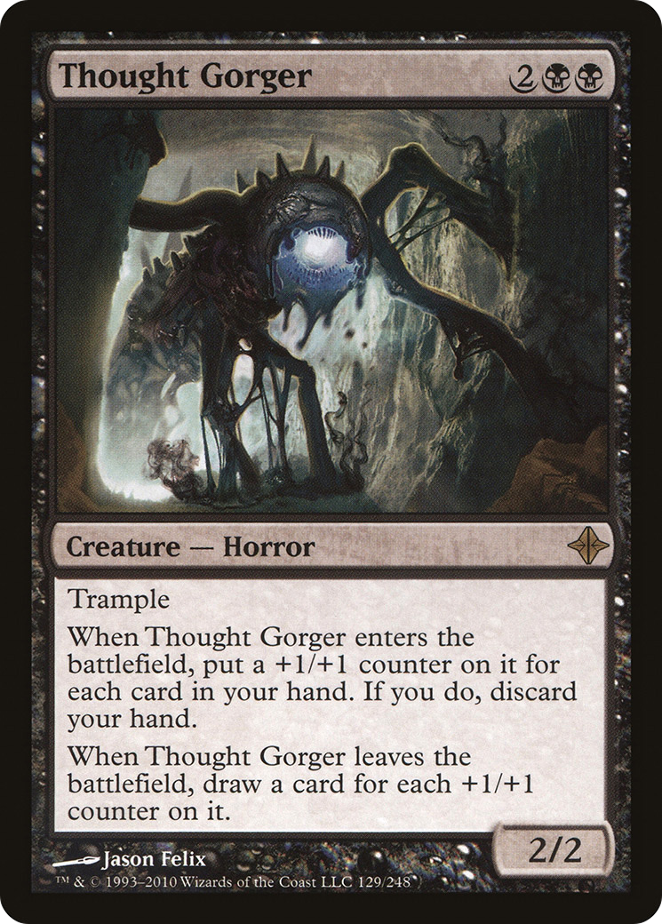 Thought Gorger (129) Foil - Rise of the Eldrazi