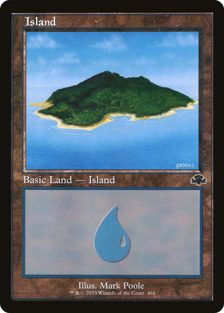 Island (Retro) (404) Foil - Dominaria Remastered