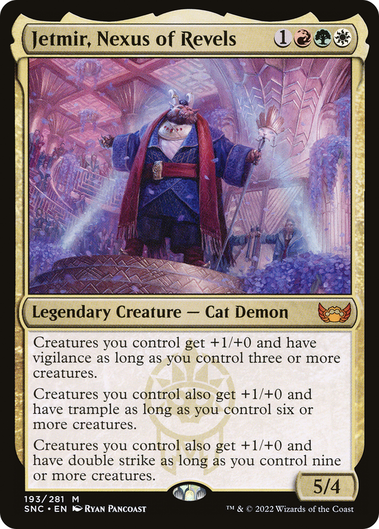 Jetmir, Nexus of Revels (193) Foil - Streets of New Capenna