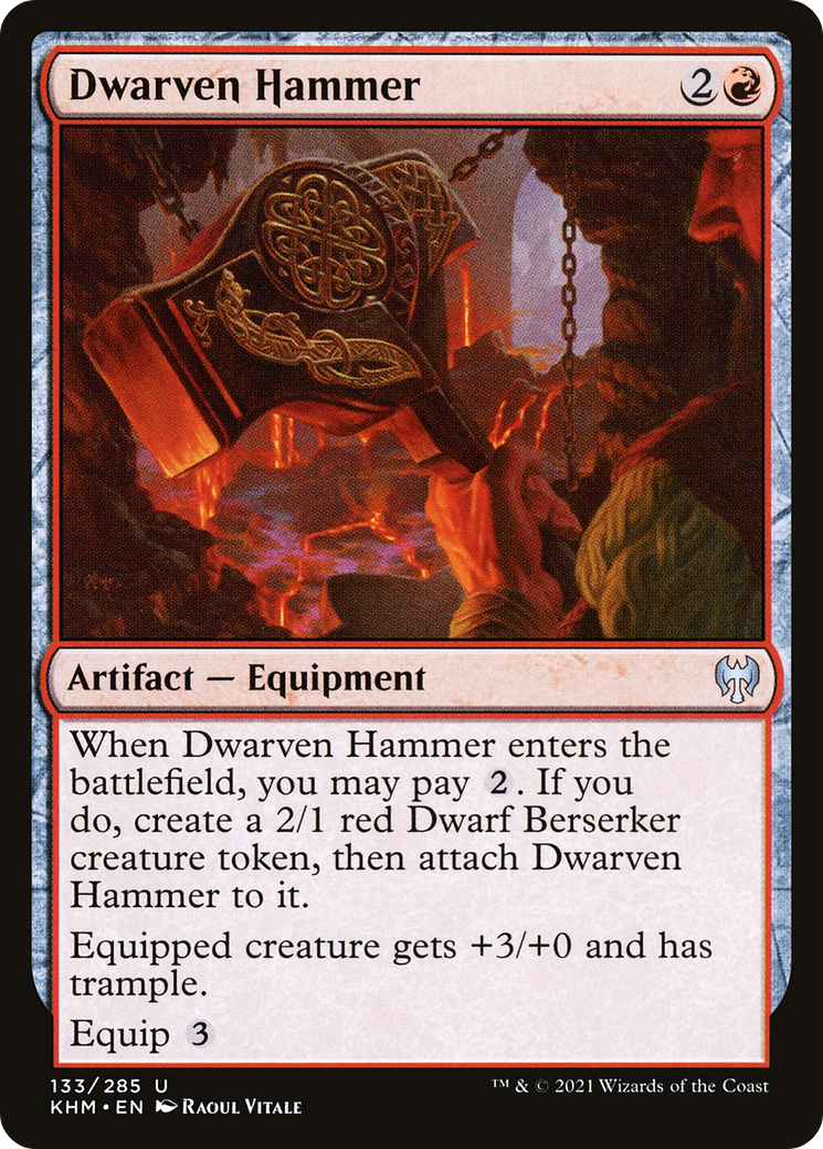 Dwarven Hammer (133) - Kaldheim