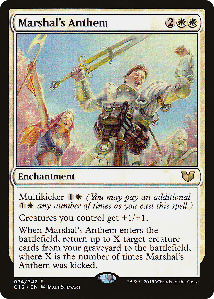 Marshal's Anthem (074) - Commander 2015