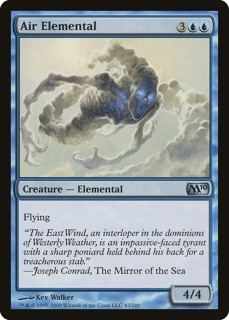 Air Elemental (042) Foil - Magic 2010