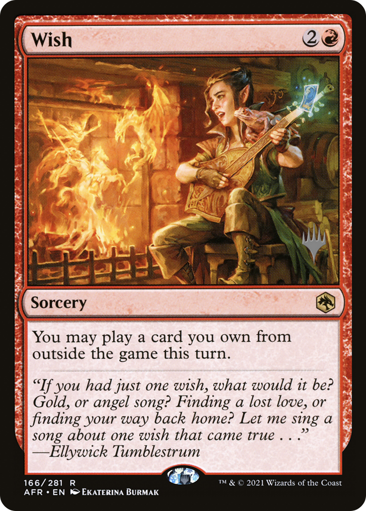Wish (166) Foil - Adventures in the Forgotten Realms Promos