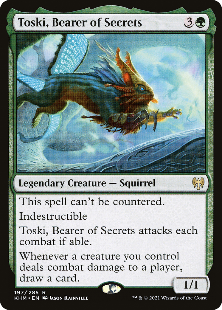 Toski, Bearer of Secrets (197) - Kaldheim