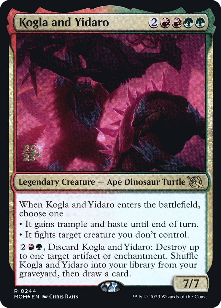 Kogla and Yidaro (244s) Foil - March of the Machine Promos