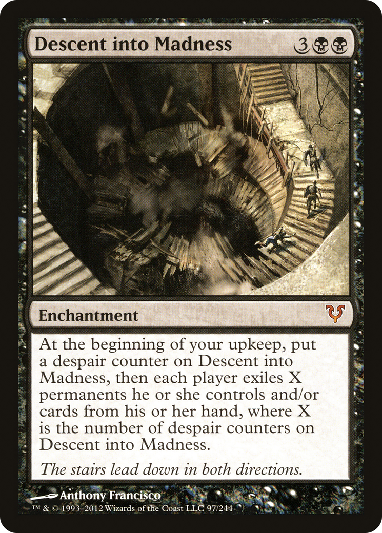 Descent into Madness (097) Foil - Avacyn Restored