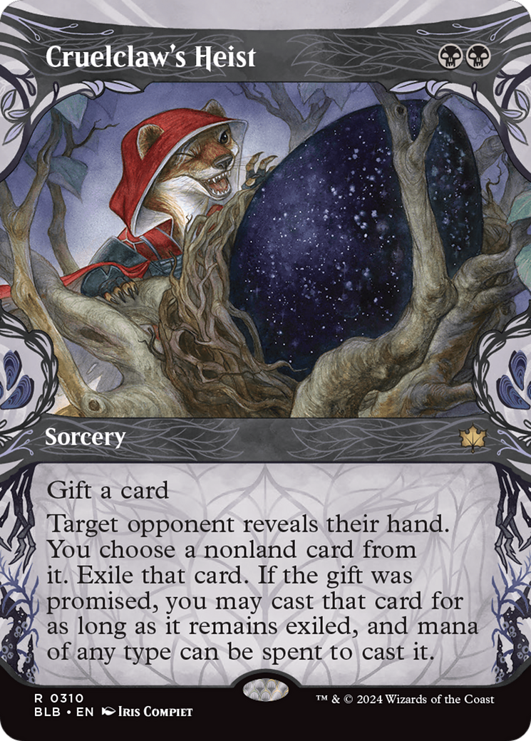 Cruelclaw's Heist (Showcase) (310) Foil - Bloomburrow