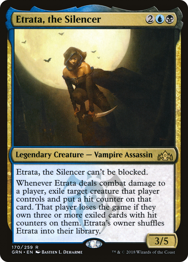 Etrata, the Silencer (170) Foil - Guilds of Ravnica