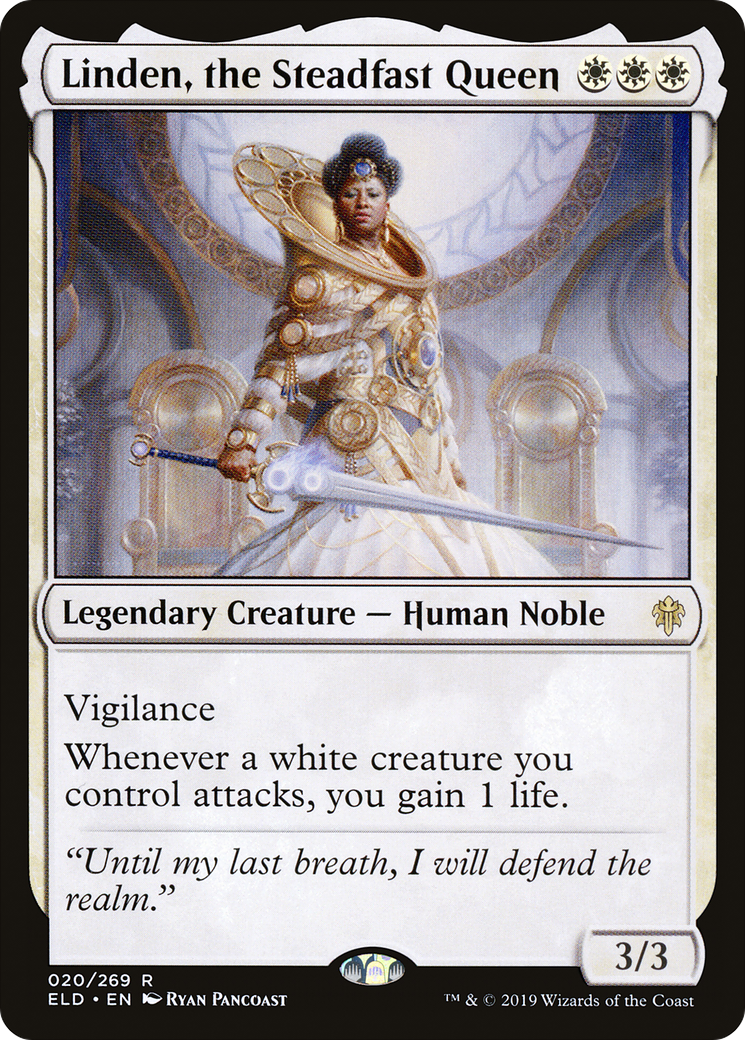 Linden, the Steadfast Queen (020) - Throne of Eldraine