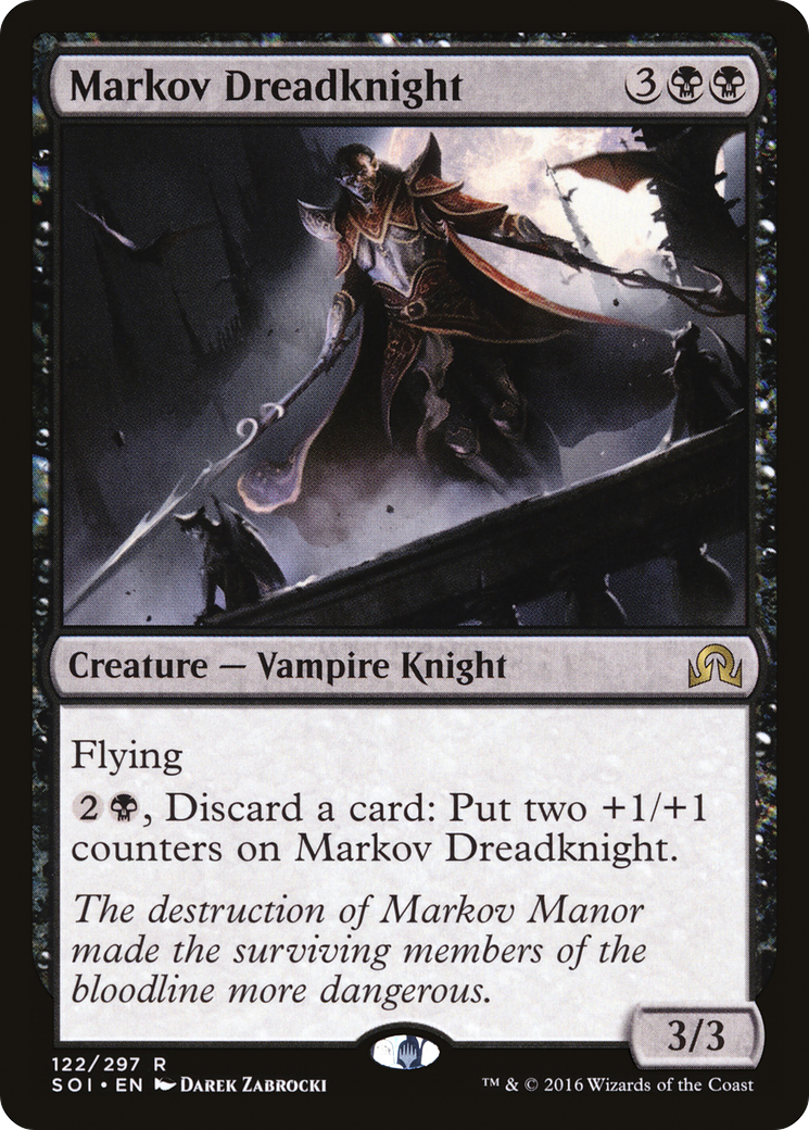 Markov Dreadknight (122) Foil - Shadows over Innistrad